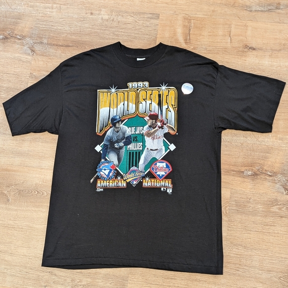 Salem Sportswear Other - 1993 World Series Toronto Blue Jays VS Phillies Vintage Single Stitch Tee-Shirt